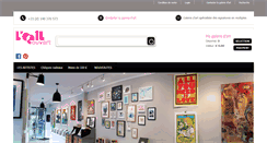 Desktop Screenshot of loeilouvert.com